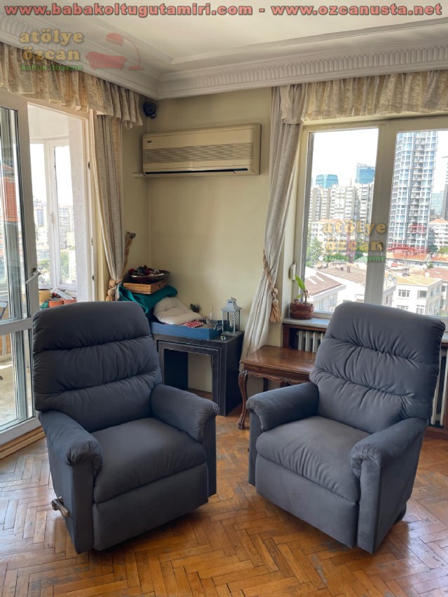 Laz-z-boy Baba Koltuk Mekanizma Tamiri Ve Yüz Değişimi